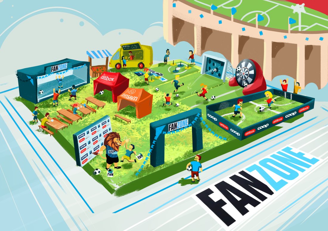 fanzoneillustrasjon