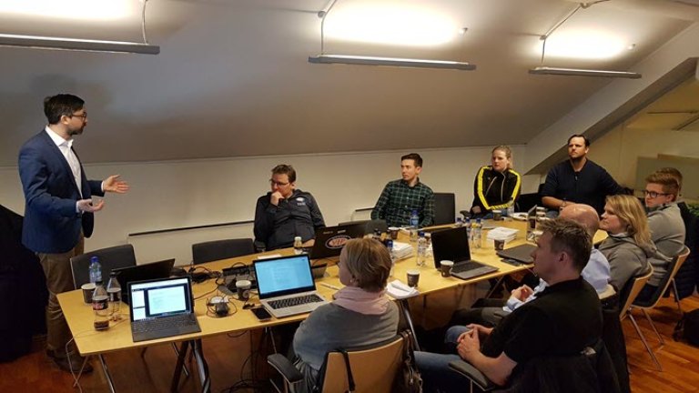 Noen av deltakerne på GDPR-kurset