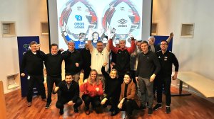På markedsseminaret til OBOS-ligaen ble nyheten om ny ligaball sluppet til stor jubel.