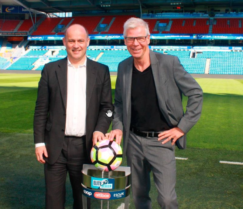 Anders Enger (Deloitte) og Leif Øverland (NTF)