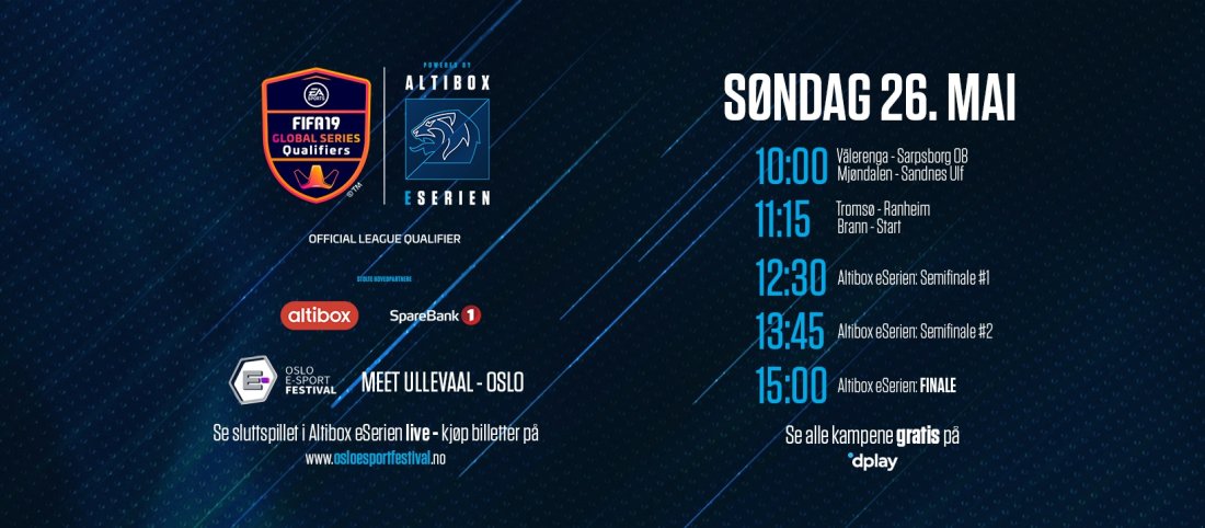 Slik er oppsettet for sluttspillet og finalen i Altibox eSerien