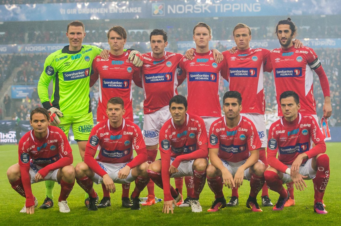 Laget til Kongsvinger før avspark